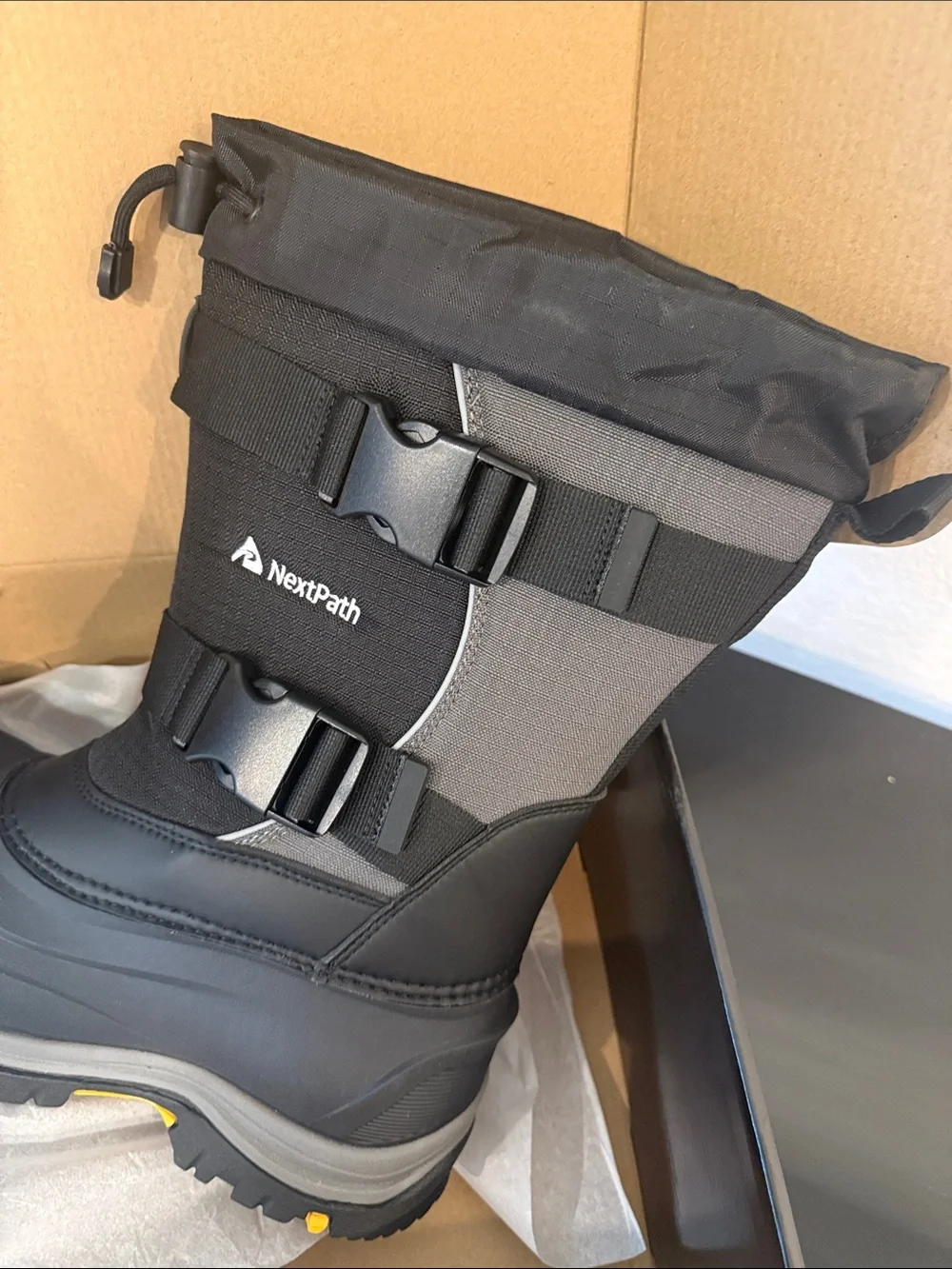 Nextpath Men’s Insulated Waterproof Winter Boots | Removable Liner | NWT | Sz. 9